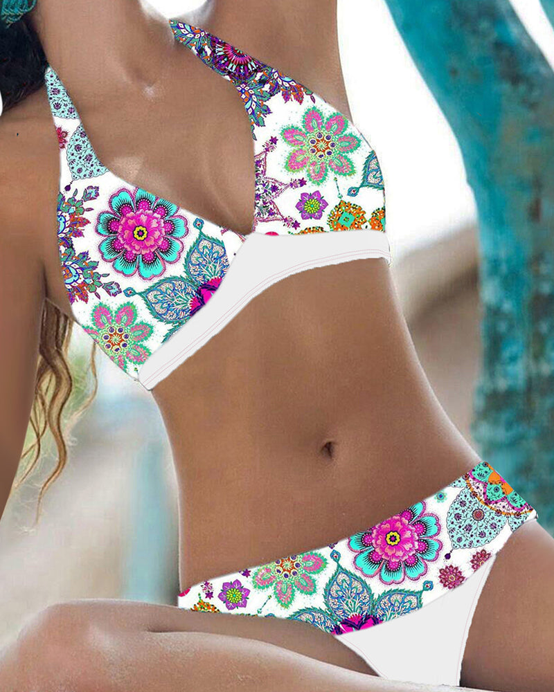 Ruby® | Set bikini con stampa floreale