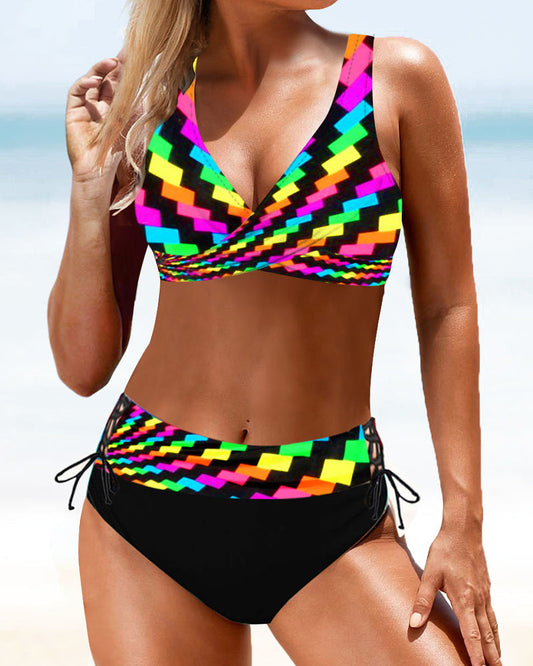 Ema® | Costume da bagno bikini colorato