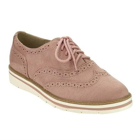 Lucille® | Scarpe Oxfords traforate in pizzo Plus Size Scarpe casual